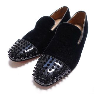 クリスチャンルブタン(Christian Louboutin)のChristian Louboutin　革靴　メンズ　ブラック(ドレス/ビジネス)