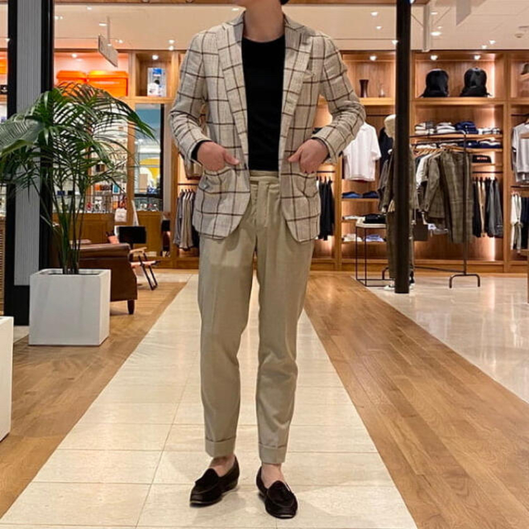 G.T.A - BEAMS F GTA HERRICKトロピカルウール2プリーツパンツ G.T.A - BEAMS F GTA HERRICKトロピカルウール2プリーツパンツ