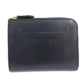 ポーター(PORTER)のポーター 吉田カバン BRIGHT STAR WALLET 財布 紺 (コインケース)