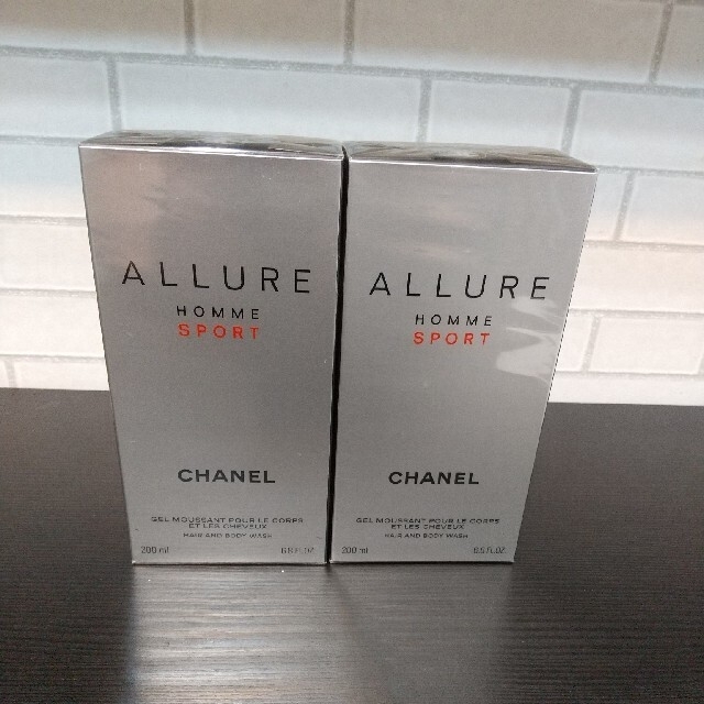 CHANEL アリュール オム スポーツ ヘア&ボディ ウォッシュ 2本セット