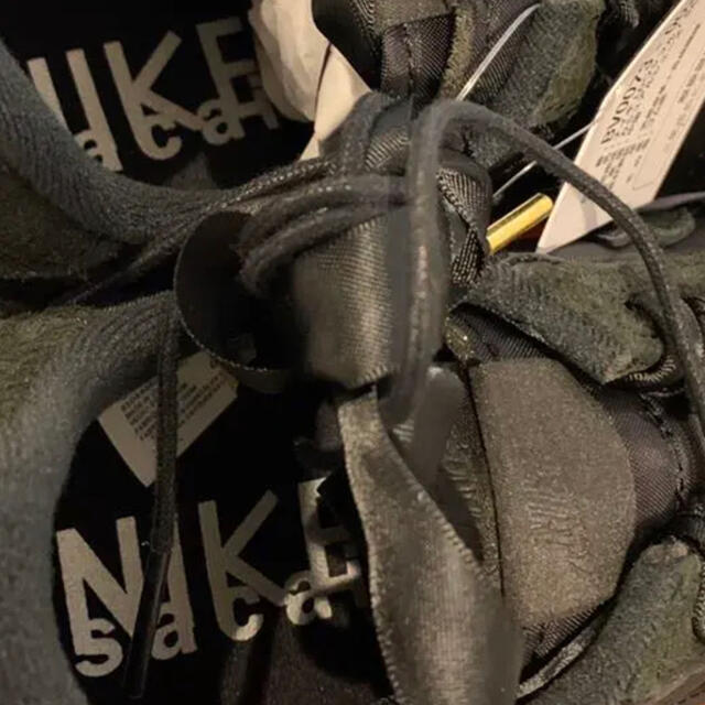 sacai(サカイ)の新品未使用 Nike × Sacai Waffle Black 26.5cm メンズの靴/シューズ(スニーカー)の商品写真