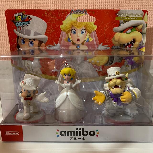 amiibo  スーパーマリオオデッセイ トリプルウェディングセット