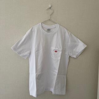 ダントン(DANTON)のdanton ダントン クルーネックTシャツ　ホワイト　36(Tシャツ(半袖/袖なし))