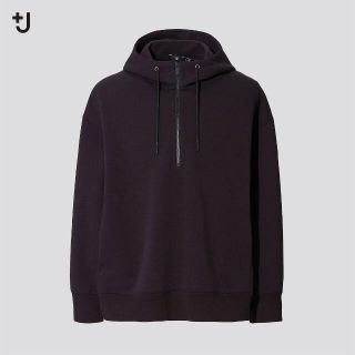 ユニクロ(UNIQLO)の＋J　ドライスウェットハーフジップパーカ&ドライスウェットパンツSET(パーカー)