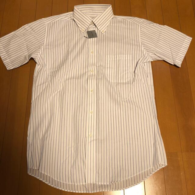 THE SUIT COMPANY(スーツカンパニー)の未使用　スーツセレクト  半袖ボタンダウンシャツ2枚セット　サイズL メンズのトップス(シャツ)の商品写真