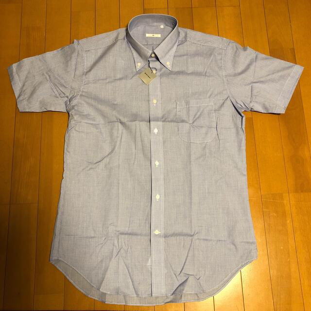 THE SUIT COMPANY(スーツカンパニー)の未使用　スーツセレクト  半袖ボタンダウンシャツ2枚セット　サイズL メンズのトップス(シャツ)の商品写真
