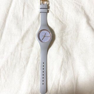 アイスウォッチ(ice watch)のアイスウォッチ　グレー　ピンクゴールド　時計(腕時計)