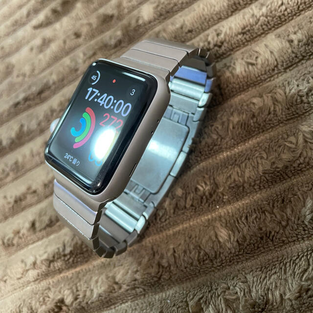 [極美品] Apple Watch3 42mm GPS シルバー