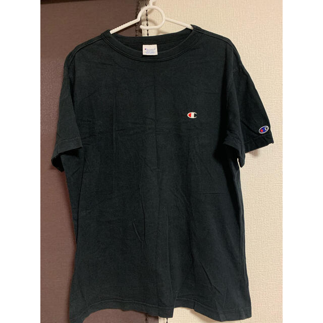 Champion(チャンピオン)のチャンピオン　Ｔシャツ　黒T メンズのトップス(Tシャツ/カットソー(半袖/袖なし))の商品写真