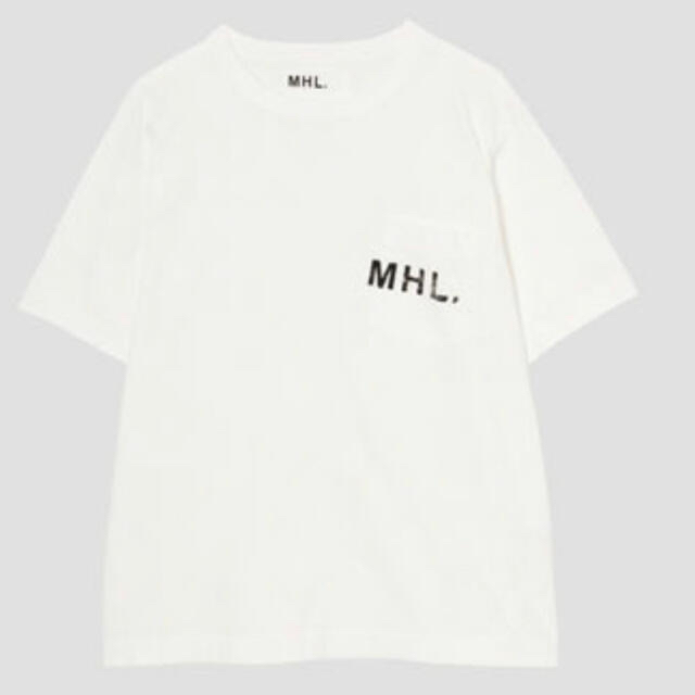 MARGARET HOWELL(マーガレットハウエル)のMHL. Tシャツ ホワイト XL メンズのトップス(Tシャツ/カットソー(半袖/袖なし))の商品写真