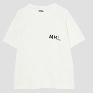 マーガレットハウエル(MARGARET HOWELL)のMHL. Tシャツ ホワイト XL(Tシャツ/カットソー(半袖/袖なし))