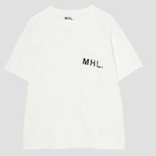 マーガレットハウエル(MARGARET HOWELL)のMHL. Tシャツ ホワイト XL(Tシャツ/カットソー(半袖/袖なし))