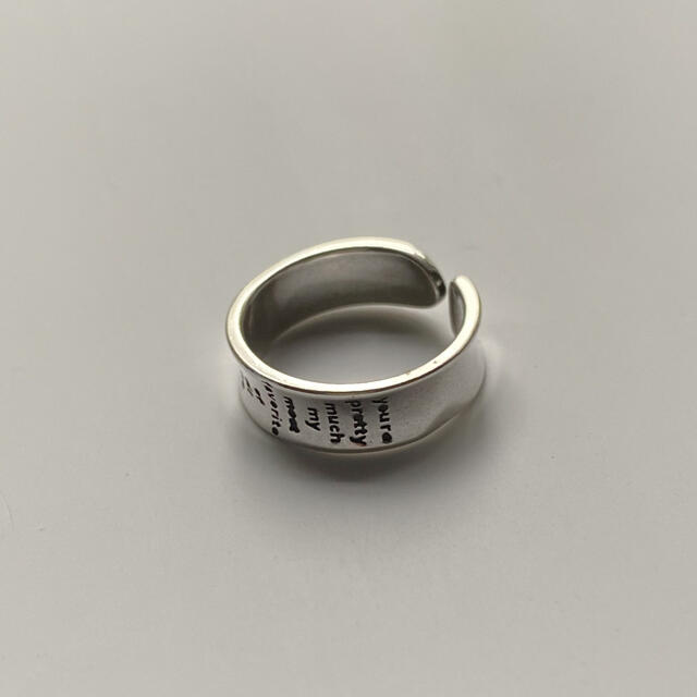 BEAMS(ビームス)のMessage ring No.599 レディースのアクセサリー(リング(指輪))の商品写真