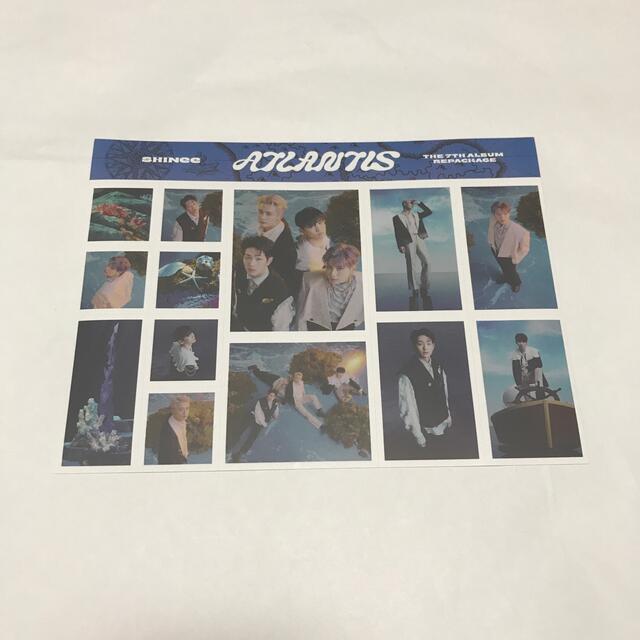 SHINee(シャイニー)のSHINee ATLANTIS atlantis ステッカー　アトランティス エンタメ/ホビーのタレントグッズ(アイドルグッズ)の商品写真