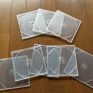 空CDケース　　5ミリ   ×    8枚入り　　①(CD/DVD収納)