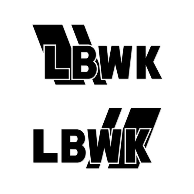 LBWK リバティーウォーク LB ステッカー