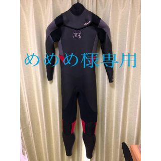 ビラボン(billabong)の【【めめめ様専用】【状態良好】ビラボン　ウェットスーツ　ノンジップ　セミドライ(サーフィン)