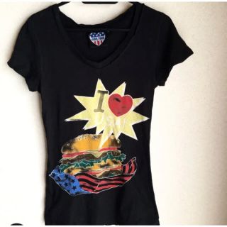 ジャンクフード(JUNK FOOD)の値下げ！めちゃ可愛♡ ジャンクフードのハンバーガーTシャツ(Tシャツ(半袖/袖なし))