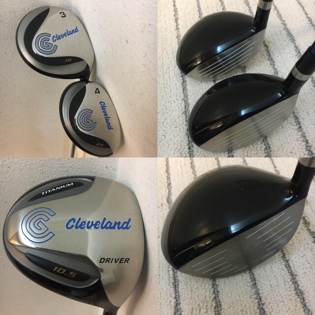 Cleveland Golf(クリーブランドゴルフ)のゴルフクラブセット　メンズ　人気初心者セット❗️超美品❗️ スポーツ/アウトドアのゴルフ(クラブ)の商品写真