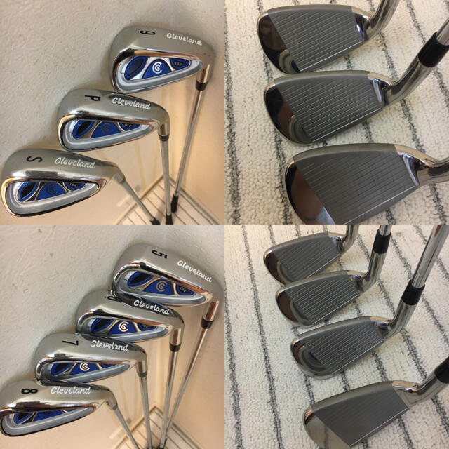 Cleveland Golf(クリーブランドゴルフ)のゴルフクラブセット　メンズ　人気初心者セット❗️超美品❗️ スポーツ/アウトドアのゴルフ(クラブ)の商品写真