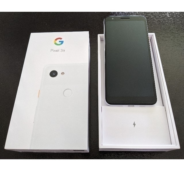 スマートフォン/携帯電話Google Pixel 3a  64GB クリアリーホワイト