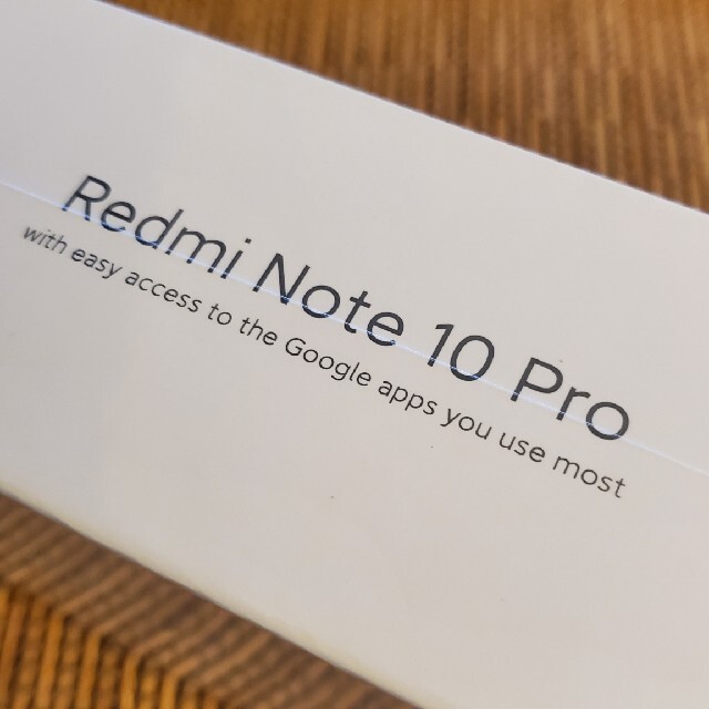 Redmi Note 10 Pro 新品未開封simフリー 3