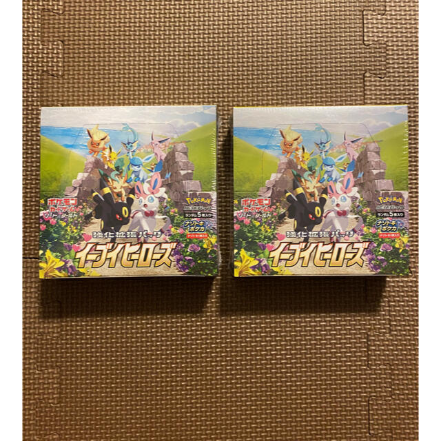 新品未開封 イーブイヒーローズ 2BOX シュリンク付 新品未開封 イーブイヒーローズ 2BOX シュリンク付