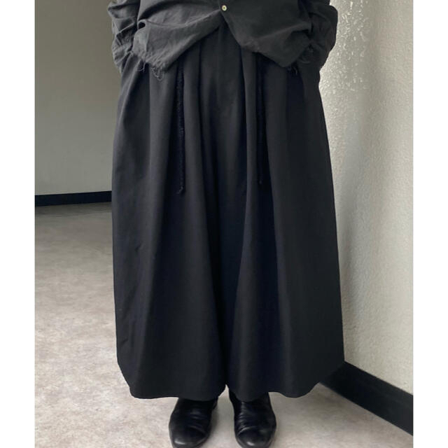 BISHOOL Wool Gabardine 袴パンツ