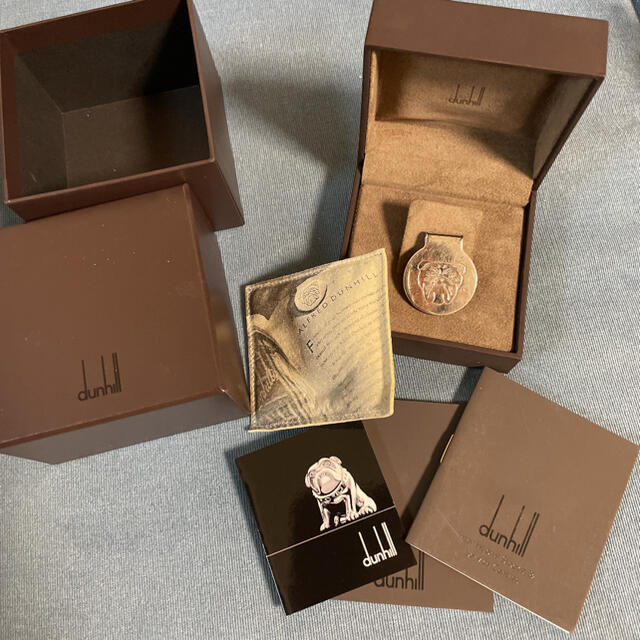 Dunhill(ダンヒル)の正規品　希少レア　ダンヒル　ブルドック　マネークリップ メンズのファッション小物(マネークリップ)の商品写真