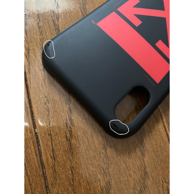 OFF-WHITE(オフホワイト)のoff-white iphone X,XSケース スマホ/家電/カメラのスマホアクセサリー(iPhoneケース)の商品写真