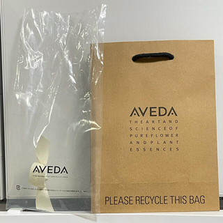 アヴェダ(AVEDA)のAVEDA ショッピングバッグ ブラシラッピングセット(ショップ袋)