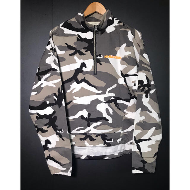 Jieda(ジエダ)のJieDa CAMO HALF ZIP L/S SHIRT BLACK 1 メンズのトップス(シャツ)の商品写真