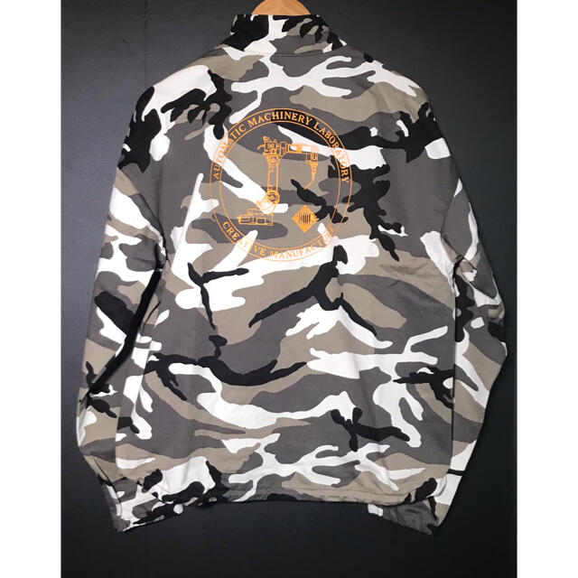 Jieda(ジエダ)のJieDa CAMO HALF ZIP L/S SHIRT BLACK 1 メンズのトップス(シャツ)の商品写真