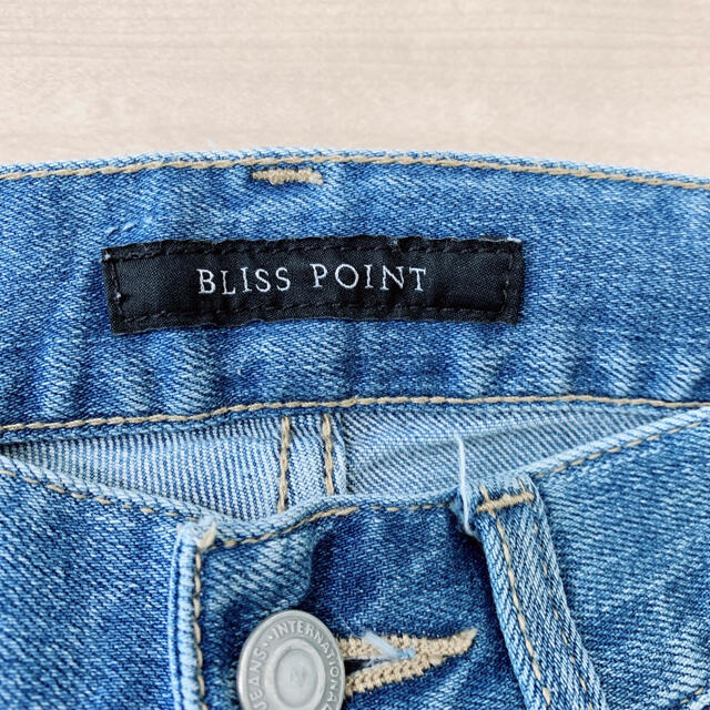 BLISS POINT(ブリスポイント)のBLISSPOINT デニム スキニー ジーンズ Sサイズ レディースのパンツ(デニム/ジーンズ)の商品写真