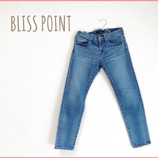 ブリスポイント(BLISS POINT)のBLISSPOINT デニム スキニー ジーンズ Sサイズ(デニム/ジーンズ)