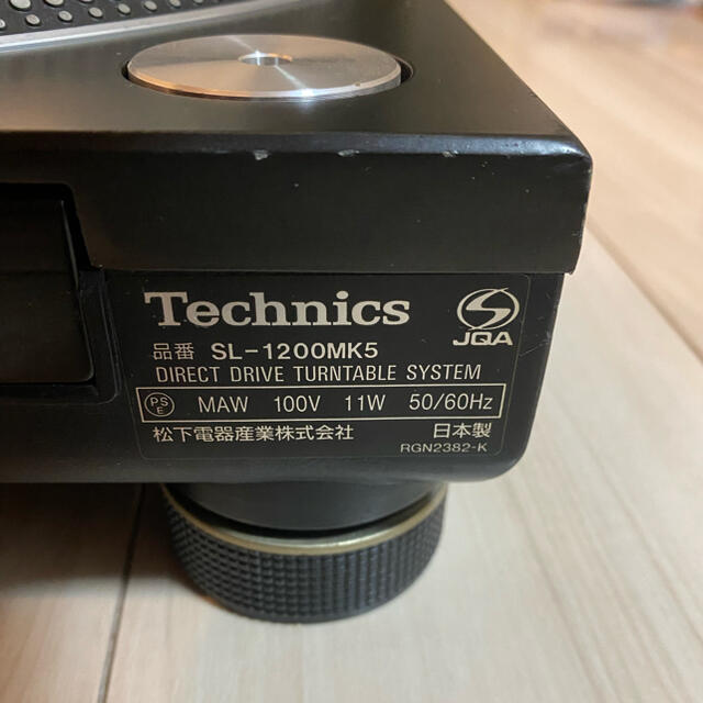 Technics SL-1200MK5 楽器のDJ機器(ターンテーブル)の商品写真