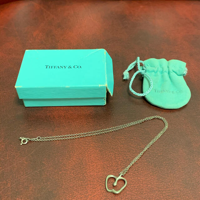 美品！　TIFFANY&Co. ティファニー　リンゴ　シルバー925 ネックレス