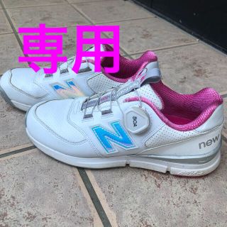 ニューバランス(New Balance)のNEW BALANCE ゴルフシューズ　レディース　美品(シューズ)