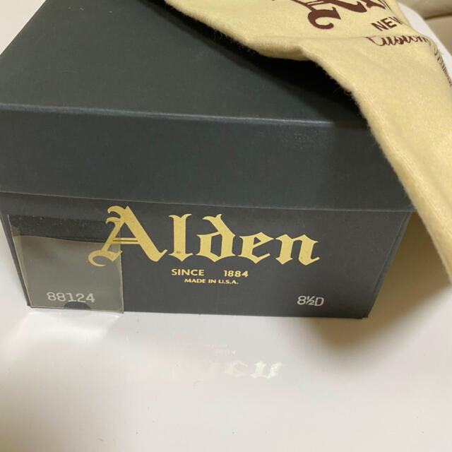 Alden(オールデン)のTK様専用　オールデン　スウェードスリッポン新品未使用！8.5 メンズの靴/シューズ(スリッポン/モカシン)の商品写真
