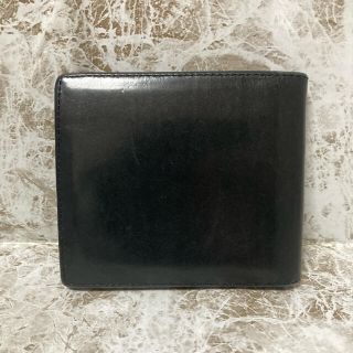 コーチ(COACH)のcoach コーチ 二つ折り札入れ　黒(財布)