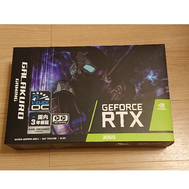 お値下げ中！　GALAKURO NVIDIA GEFORCE RTX3060