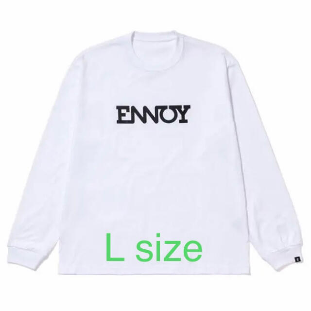 ennoy ロンT ホワイト新品未開封Tシャツ/カットソー(七分/長袖)