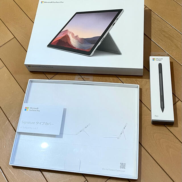 surface Pro7 キーボード　マウス　ペン　使用は数回のみ