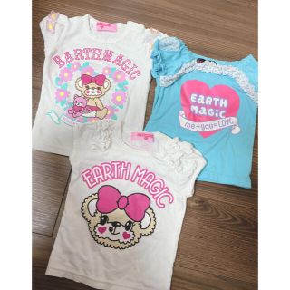 アースマジック(EARTHMAGIC)のTシャツ3枚セット(Ｔシャツ)