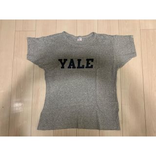 チャンピオン(Champion)のチャンピオン　染み込み YALE プリント 88/12 USA製(Tシャツ/カットソー(半袖/袖なし))