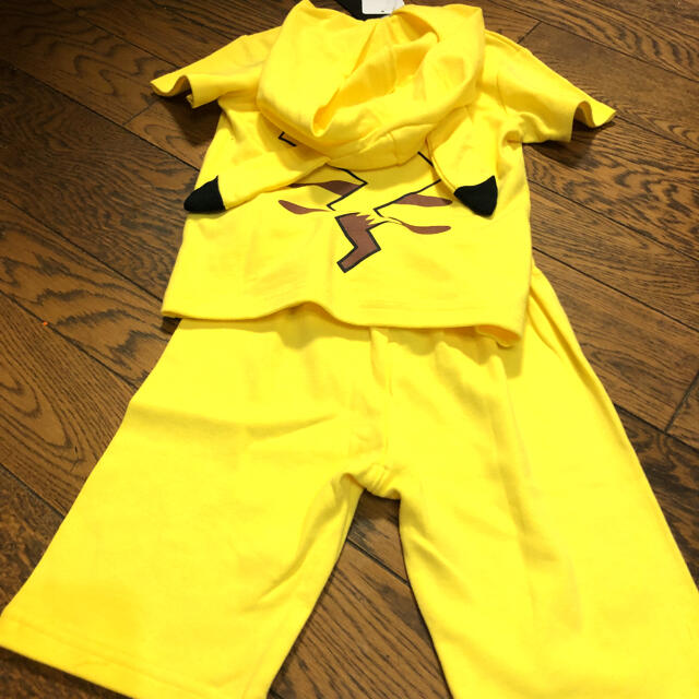 プレゼントを選ぼう! ポケモン ピカチュウ なりきり 着ぐるみ パジャマ 80 90◇新品 コスプレ