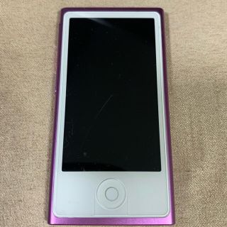 アイポッド(iPod)のiPod nano 第7世代  16GB  パープル(ポータブルプレーヤー)