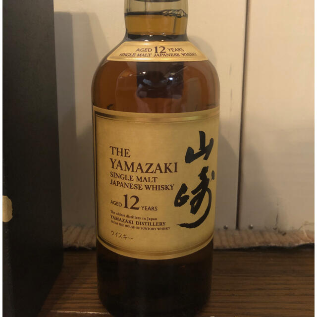 サントリー シングルモルト ウィスキー 山崎 12年 箱付き サントリー シングルモルト ウィスキー 山崎 12年 箱付き