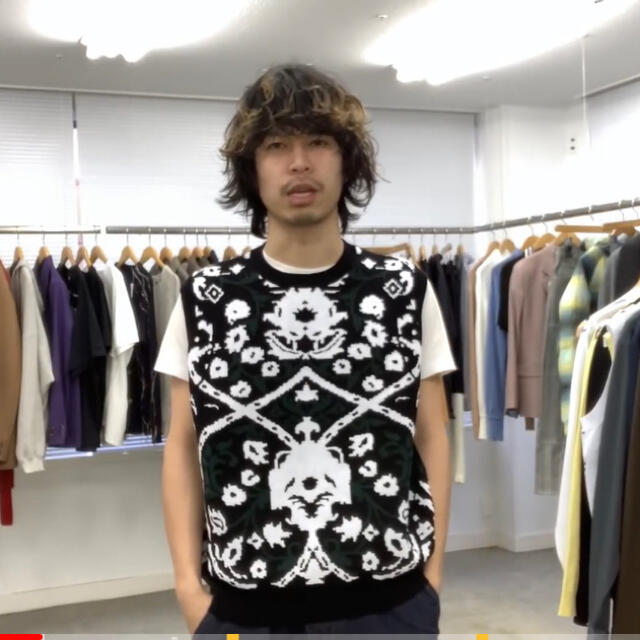 ttt msw yosemite knit vest ニットベスト