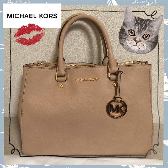 Michael Kors(マイケルコース)の【マイケルコース】大人気サットン ラージバッグ 定価6.7万円 レディースのバッグ(ハンドバッグ)の商品写真